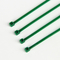 ナイロン ケーブルのタイを締めているODMの緑の不足分の自己2.5mmx100mm