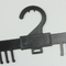 OEM PSのプラスチック ランジェリーのハンガーの注文のロゴの黒のプラスチック ブラのハンガー